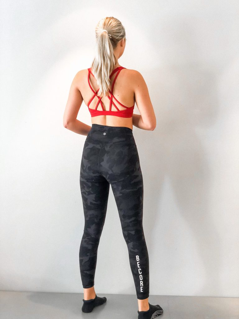 Becore Gym Leggings camouflage black and grey