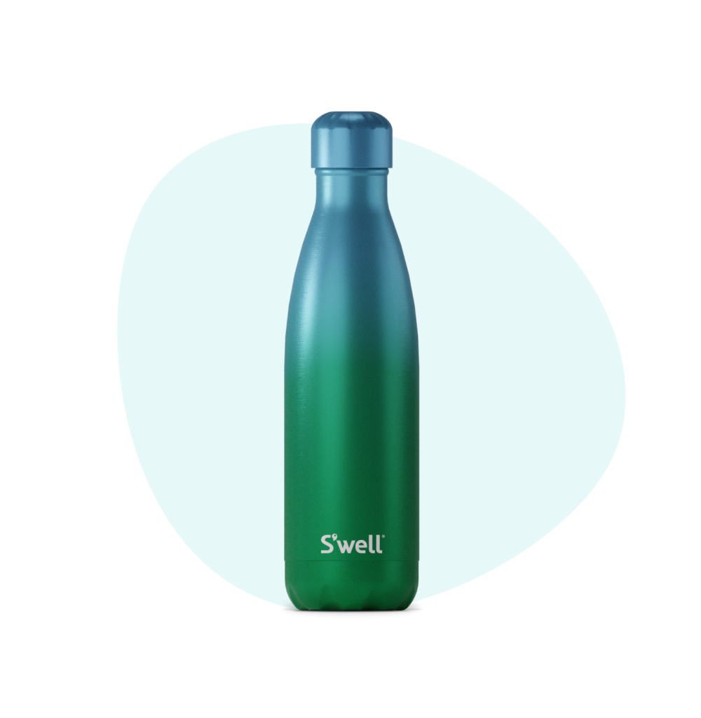 Waterbottle swell blue and green